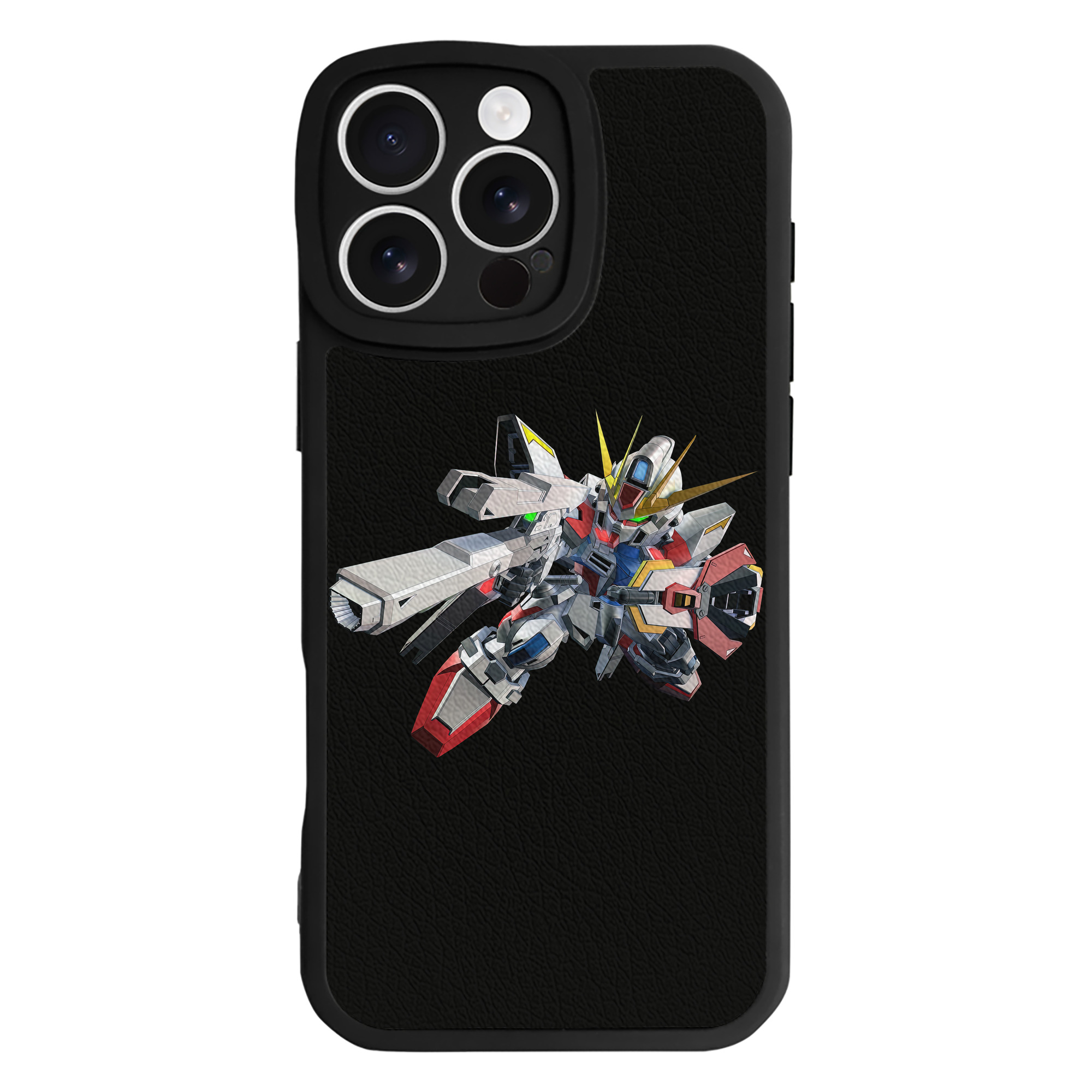（画像用） 機動戦士ガンダム Mobile Suit Gundam 【iPhone 16シリーズ対応】シリコンスマホケース（レザー調） 材質：シリコン